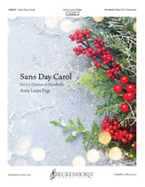 Sans Day Carol Handbell sheet music cover